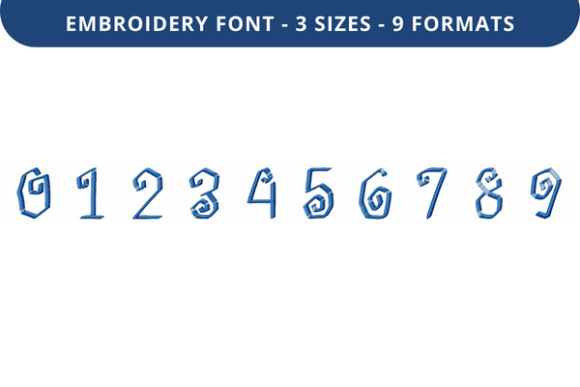 Cool Culottes Font 0 to 9 Review