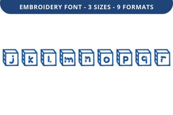 Corner Block Font J to R Review for Seasonal Collections