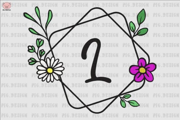 Flower Daisy Font L Review for Craft Fairs