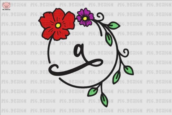 Flower Font a Embroidery Review