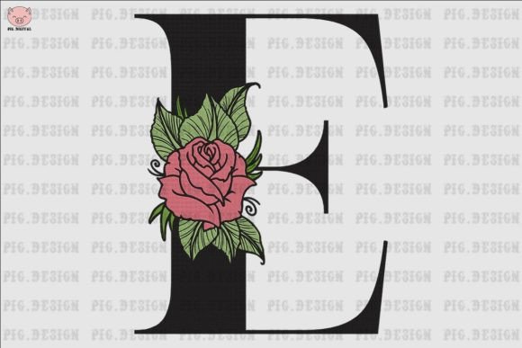 Flower Rose Font E: A Designer's Review for Craft Fair Success