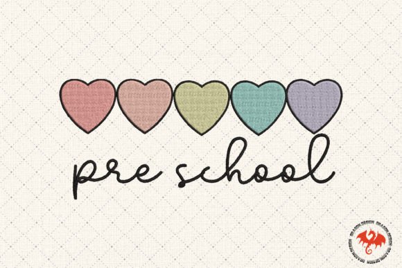 Heart Pre School: A Designer's Take on Seasonal Embroidery