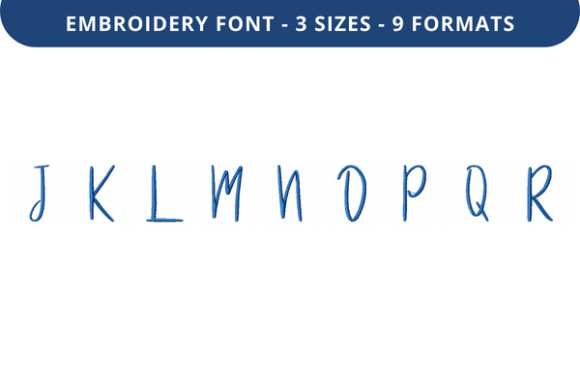 Madame Sy Bill Font Uppercase J to R Review