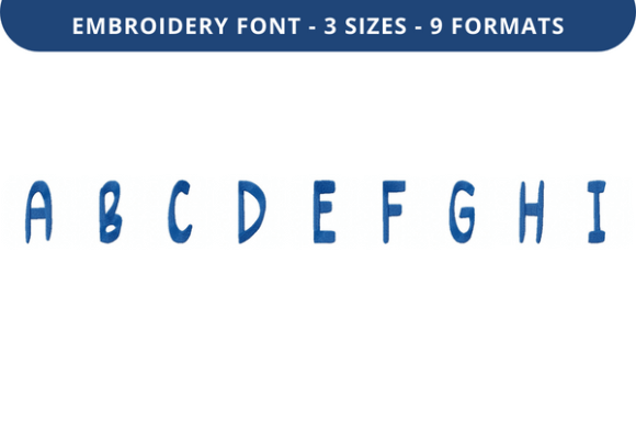 Peeling Good Font Uppercase a to I Review