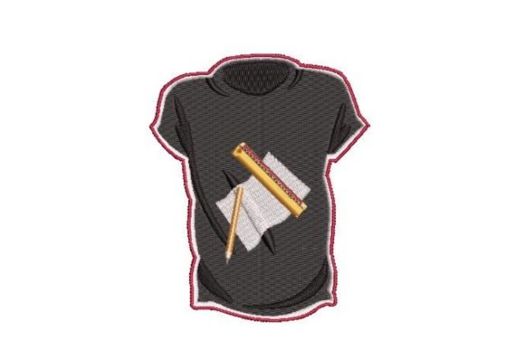 Reviewing Black T-shirt for Holiday Embroidery Projects