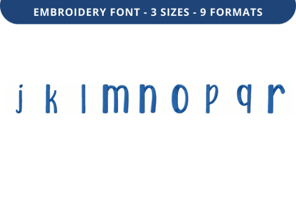 Rosmerta Font Lowercase J to R Review for Personalized Gifts