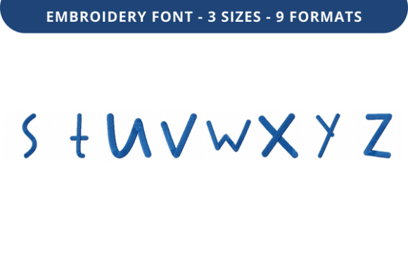 Troofles Font Lowercase S to Z Review for Personalized Gifts